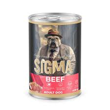 Sigma Beef Dog Tin Food