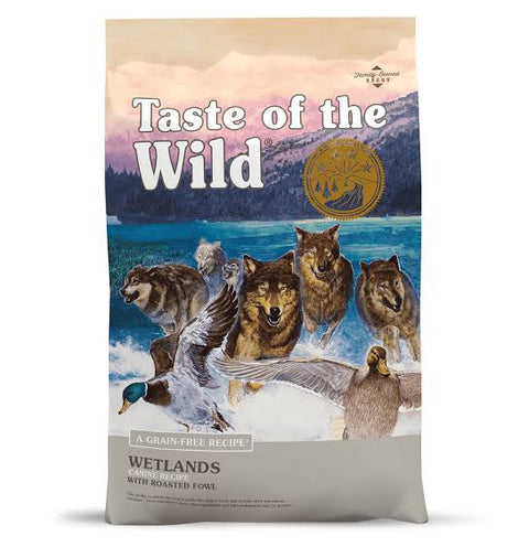 Taste Of The Wild Wetlands Canine Recipe With Roasted Fowl Adult Dog Food 12 20Kg