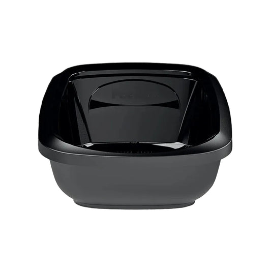 Black litter tray
