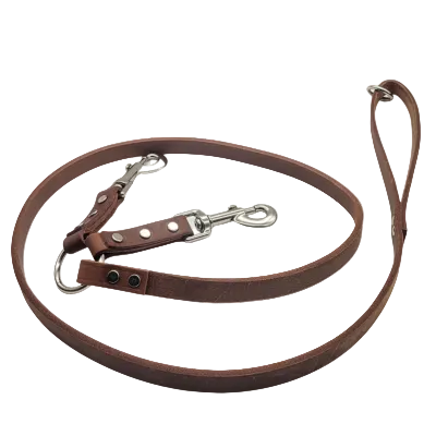 Leather leash