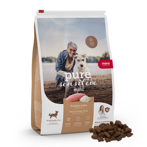Mera Pure Mini Turkey And Rice Grain Free 4 Kg