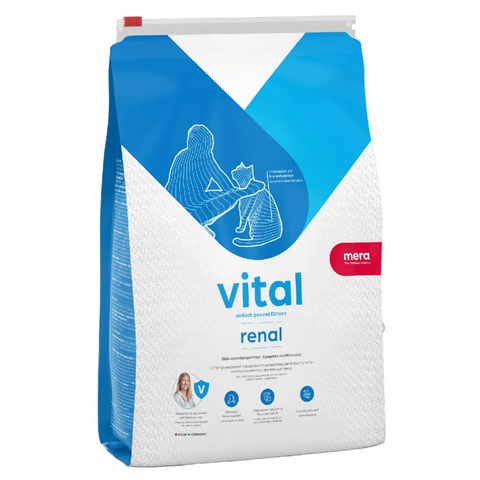Mera Vital Renal dietetic dry cat food 750g for adult cats