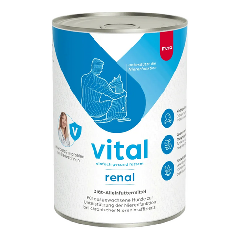 Mera Vital Renal dietetic wet dog food 400g for adult dogs