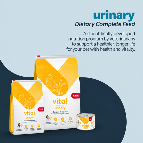 Mera Vital Urinary dietetic complete wet food for adult cats made in Germany