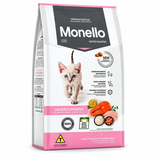 Monello Kitten Salmon & Chicken Dry Cat Food ��ï