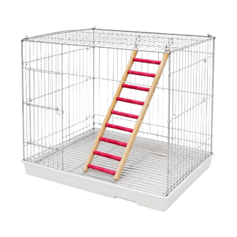 Nine Step Hanging Wooden Bird Ladder 12 42Cm