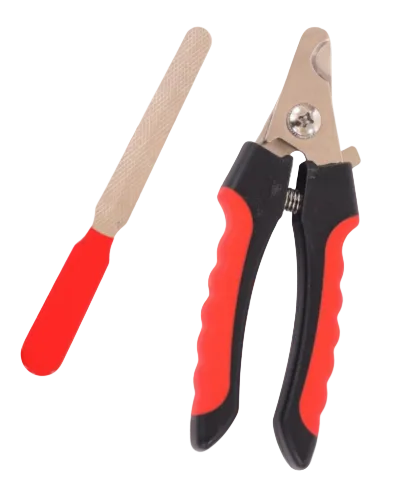 pet nail clipper with filer for cats and dogs