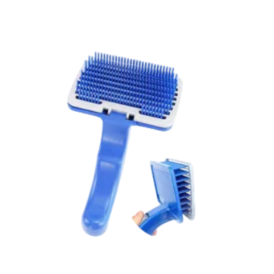 Blue brush