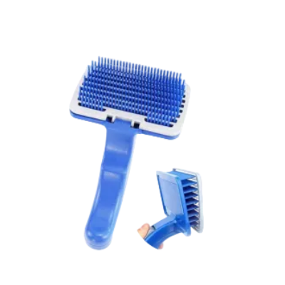 Blue dog brush s