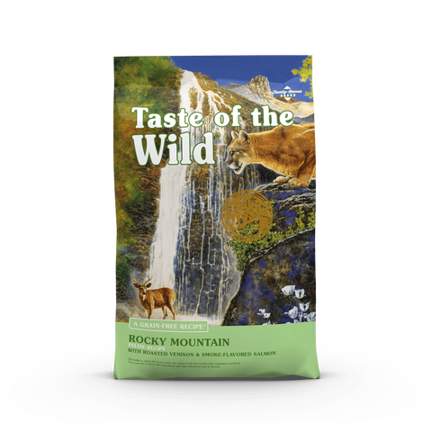 Taste Of The Wild Rocky Mountain Feline Recipe With Roasted Venison And Smoke Flavored Salmon 2Kg