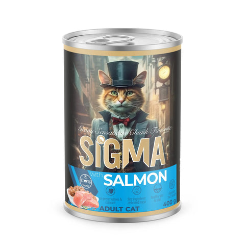 Sigma Salmon Can Food Cat