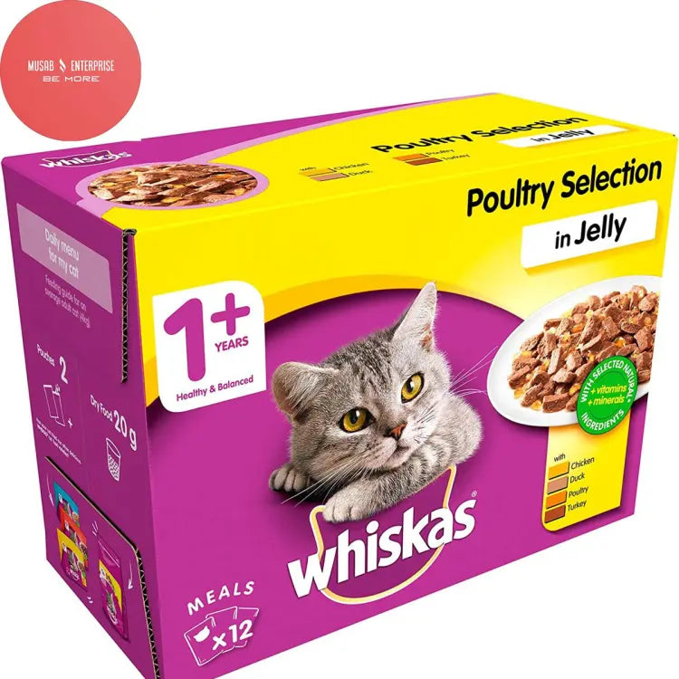 Whiskas Junior Kitten jelly 2 -12 months 100g